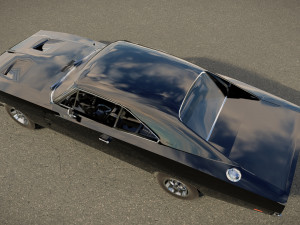 Dodge Charger 1969 3D Model