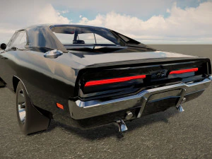 Dodge Charger 1969 3D Model