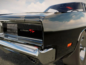 Dodge Charger 1969 3D Model