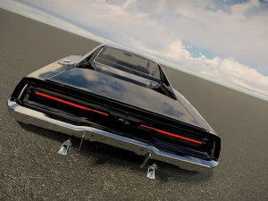 Dodge Charger 1969 3D Model