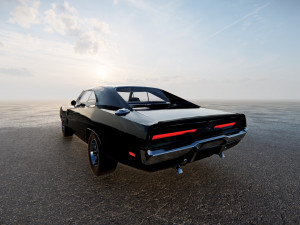 Dodge Charger 1969 3D Model