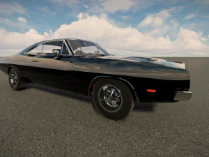 Dodge Charger 1969 3D Model