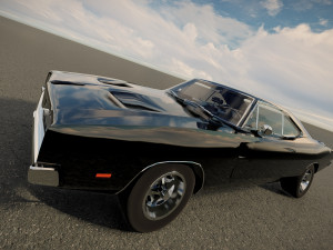 Dodge Charger 1969 3D Model