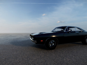 Dodge Charger 1969 3D Model