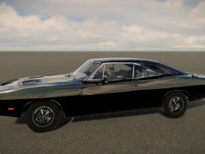 Dodge Charger 1969 3D Model