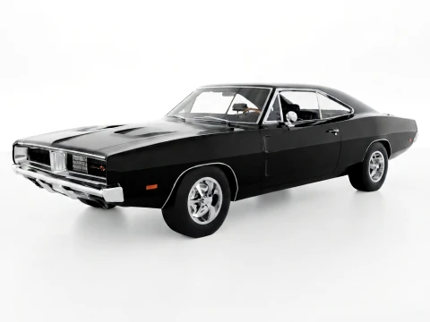 Dodge Charger 1969 3D Model