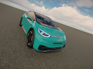 Volkswagen ID3 3D Model