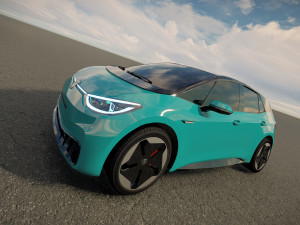 Volkswagen ID3 3D Model