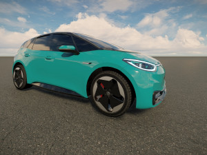 Volkswagen ID3 3D Model