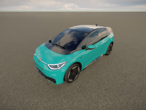 Volkswagen ID3 3D Model