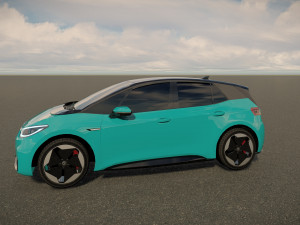 Volkswagen ID3 3D Model
