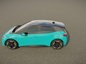 Volkswagen ID3 3D Model