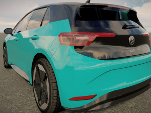 Volkswagen ID3 3D Model