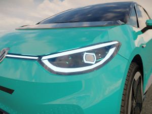 Volkswagen ID3 3D Model