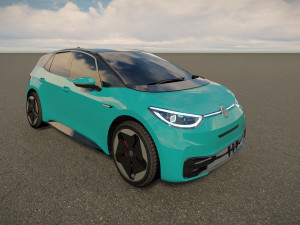 Volkswagen ID3 3D Model