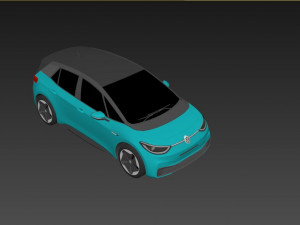 Volkswagen ID3 3D Model