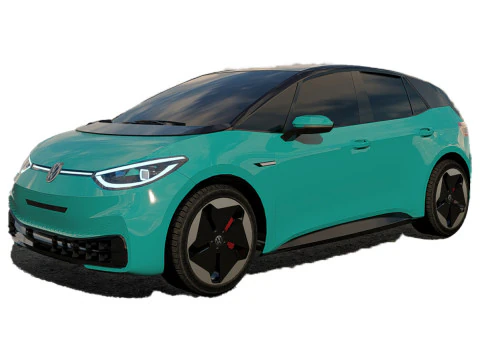 Volkswagena ID3 Model 3D