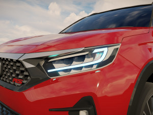 Honda WR V RS 2023 3D Model