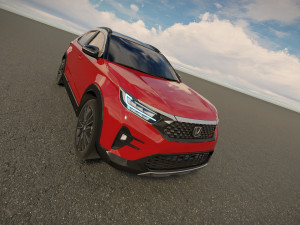 Honda WR V RS 2023 3D Model