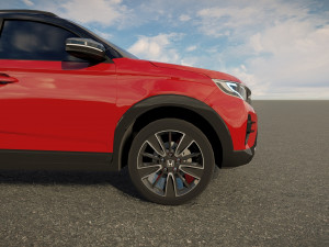 Honda WR V RS 2023 3D Model