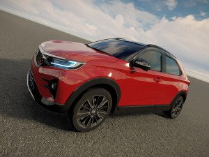 Honda WR V RS 2023 3D Model