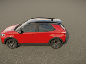 Honda WR V RS 2023 3D Model
