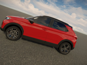 Honda WR V RS 2023 3D Model