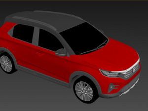 Honda WR V RS 2023 3D Model