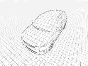 Honda WR V RS 2023 3D Model