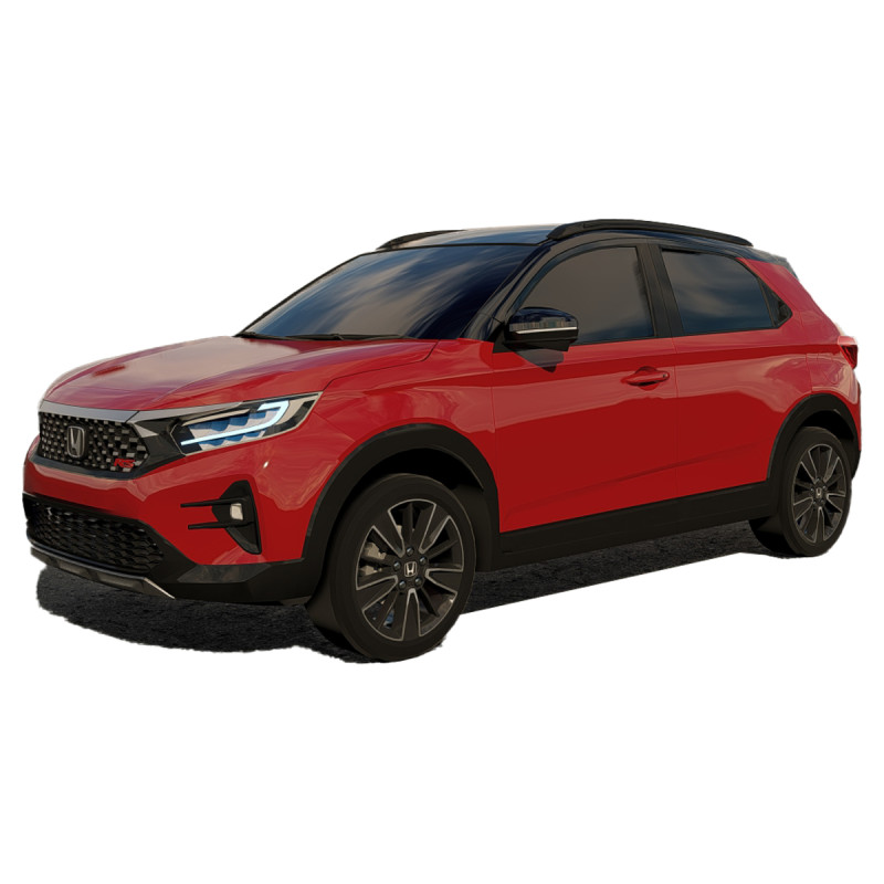 Honda WR V RS 2023 3D Model .c4d .max .obj .3ds .fbx .stl .blend 