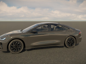 Lincoln Zephyr 2023 Model 3D