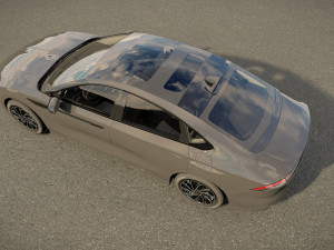 Lincoln Zephyr 2023 Model 3D