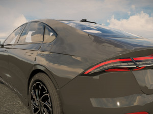 Lincoln Zephyr 2023 Model 3D