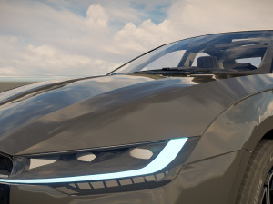 Lincoln Zephyr 2023 Model 3D