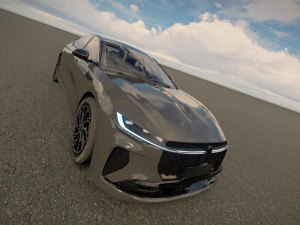 Lincoln Zephyr 2023 Model 3D