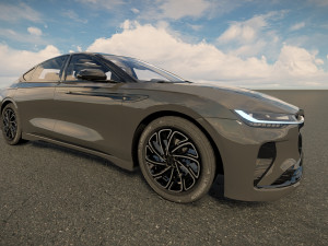Lincoln Zephyr 2023 Model 3D