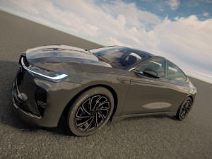 Lincoln Zephyr 2023 Model 3D