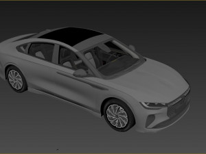 Lincoln Zephyr 2023 Model 3D