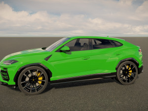 Urus 2023 3D Модель