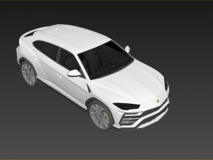 Urus 2023 3D Модель