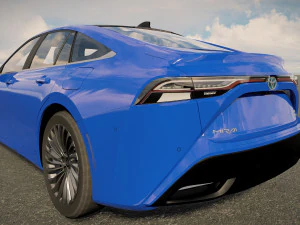 Toyota Mirai Limited FuelCell 2022 3D Model