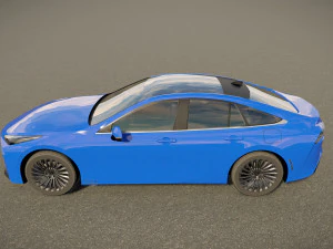 Toyota Mirai Limited FuelCell 2022 3D Model