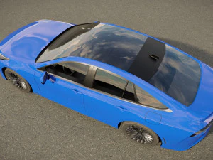 Toyota Mirai Limited FuelCell 2022 3D Model