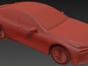 Toyota Mirai Limited FuelCell 2022 3D Model
