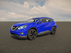 Nissan Murano 2022 3D Модель