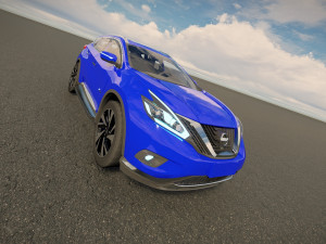 Nissan Murano 2022 3D Модель