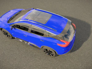 Nissan Murano 2022 3D Model