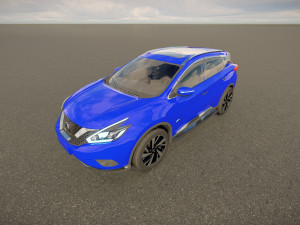 Nissan Murano 2022 3D Модель