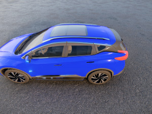 Nissan Murano 2022 3D Модель