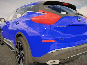 Nissan Murano 2022 3D Модель